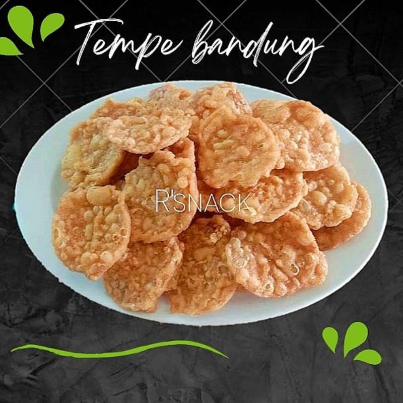 

keripik tempe bandung original bulat 500gr