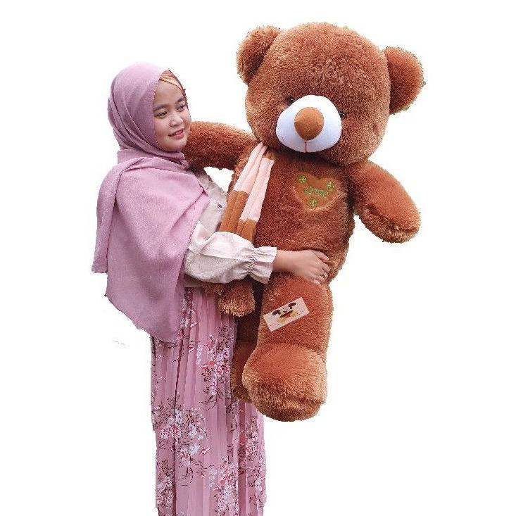

<BiX ☼> BONEKA TEDDY BEAR JUMBO UKURAN 1 METER /Hadir.Lagi