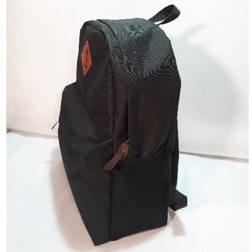 Ransel Pria Fashion Warna Solid Tas Sekolah Kain Oxford Berlapis untuk Remaja Laki-laki Ransel Laptop Tahan Air Kapasitas Besar