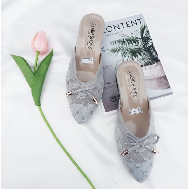 Premium Sandal Ring Sandal Anak Perempuan Hak Jinjit Hels Natal Terbaru 2025 Pesta Amak Sandal Anak 