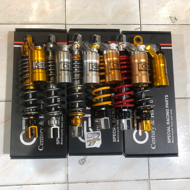 SHOCK SHOCKBREKER SKOP MATIC CEN RCB VND OHLINS ANSWER DUOBLE CLICK 305 & 325