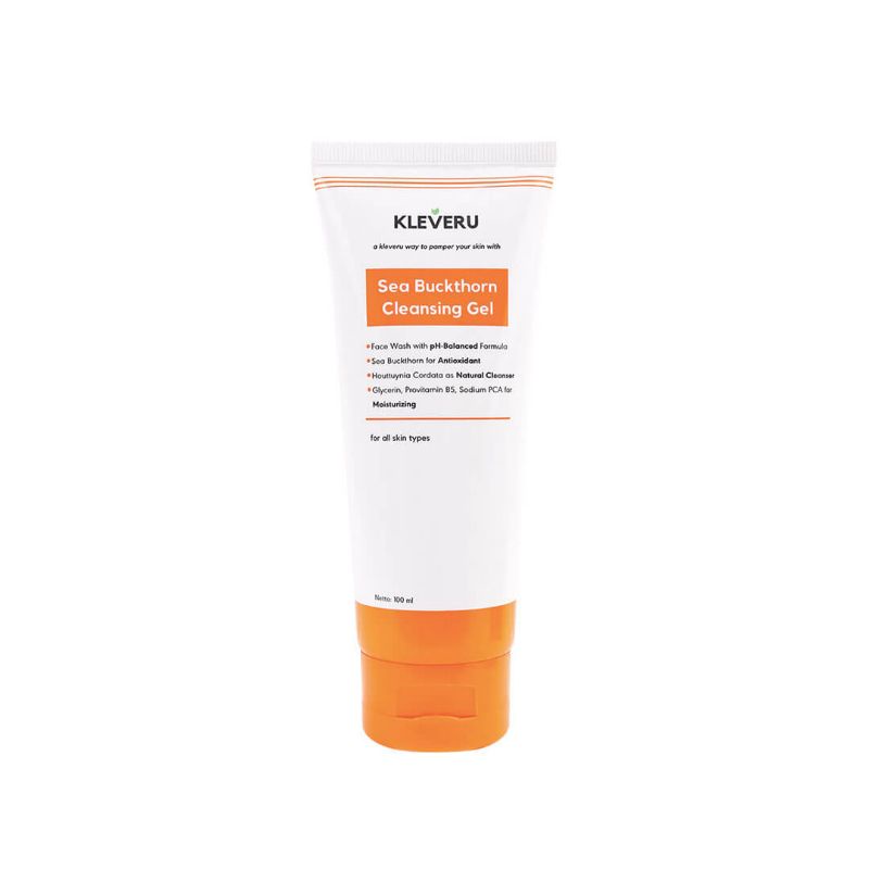 kleveru sea buckthorn cleansing gel 100ml