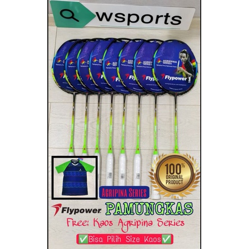 Raket Badminton Flypower PAMUNGKAS Original