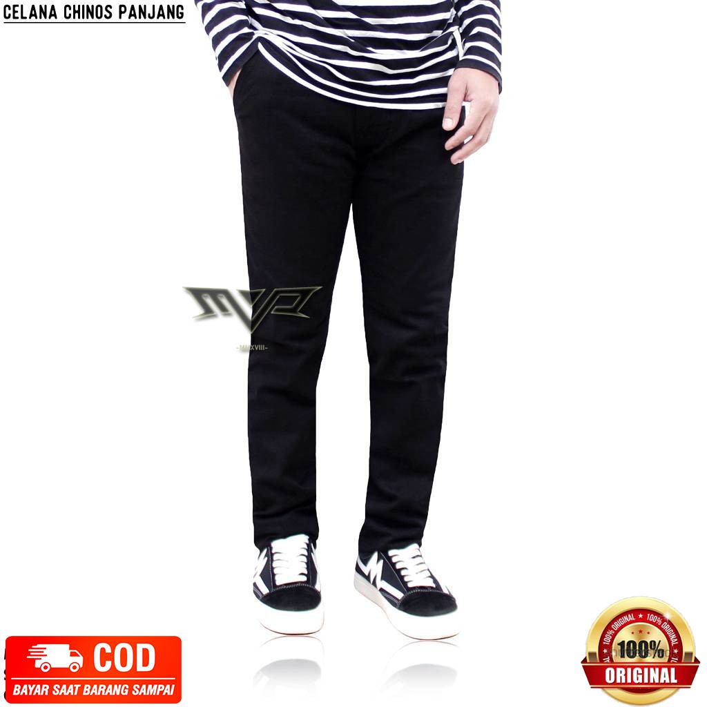 Celana Chino Standar Formal Panjang Pria Celana Cino Cowok Premium longgar