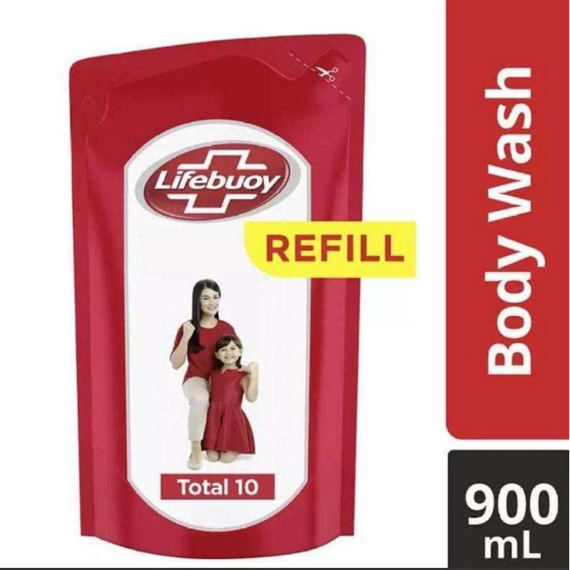 Lifebuoy Sabun Mandi Cair Refill besar Jumbo 825 ml tokozifa25