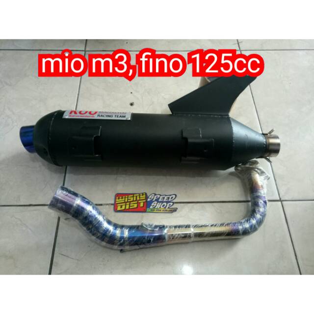 Knalpot tsukigi mio m3 atau fino 125