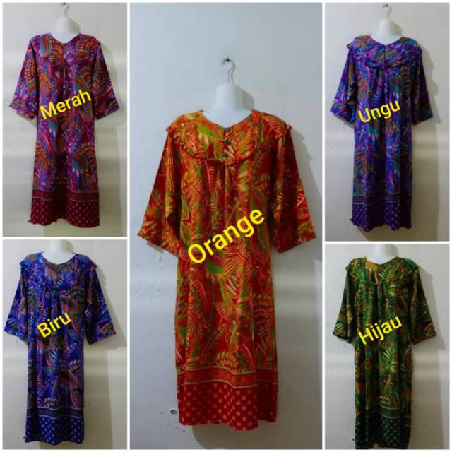 Daster Batik Muslim | Shopee Indonesia