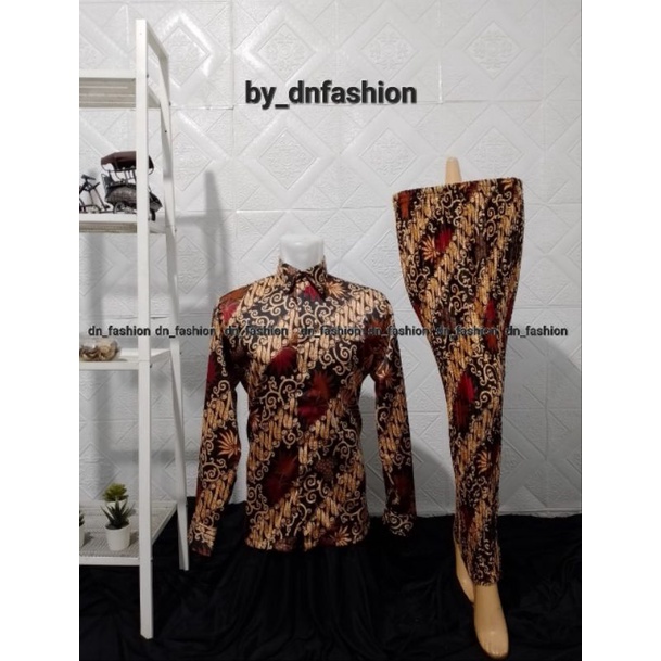 kemeja Batik Lengan Panjang Couple Maron//Kemeja Batik//Rok Plisket//Kemeja Batik Terlaris//Kemeja Batik Modern//Bawahan Tradisional//Kemeja Pesta//Terlaris//COD