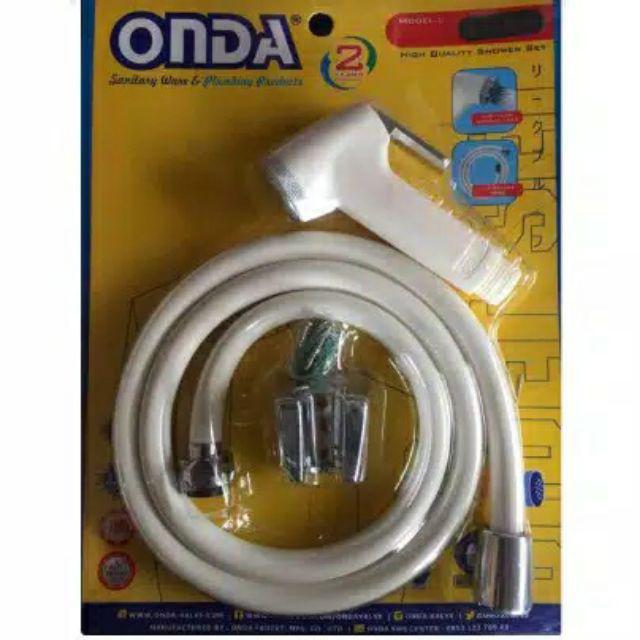 Shower Toilet Onda S75 Wcs Putih / Shower Cebok / Shower Bidet