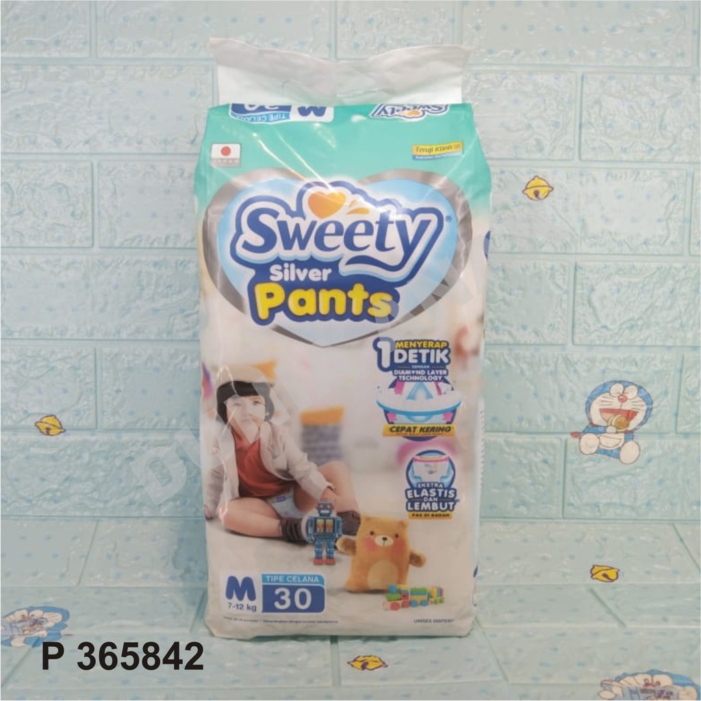 Sweety Silver Pants / Pampers Anak M30