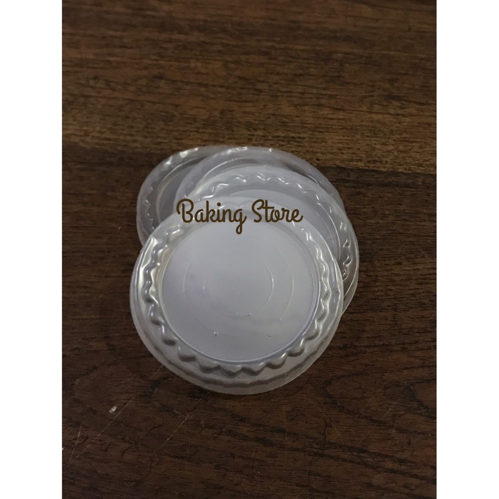 Tutup Lid - Gelas Cup Cup Pudding Agar 130ml isi 50pc