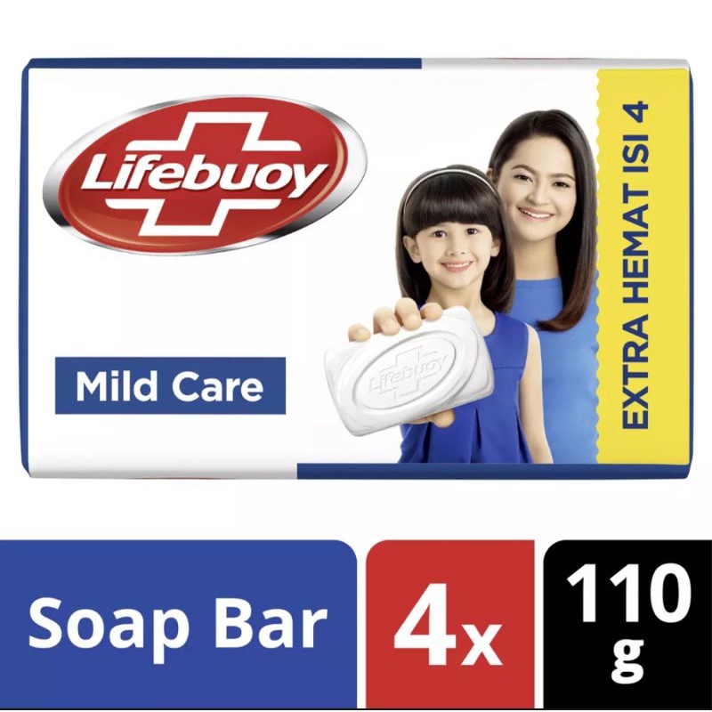 Lifebuoy Sabun Batang Mild Care 110 gr/60g