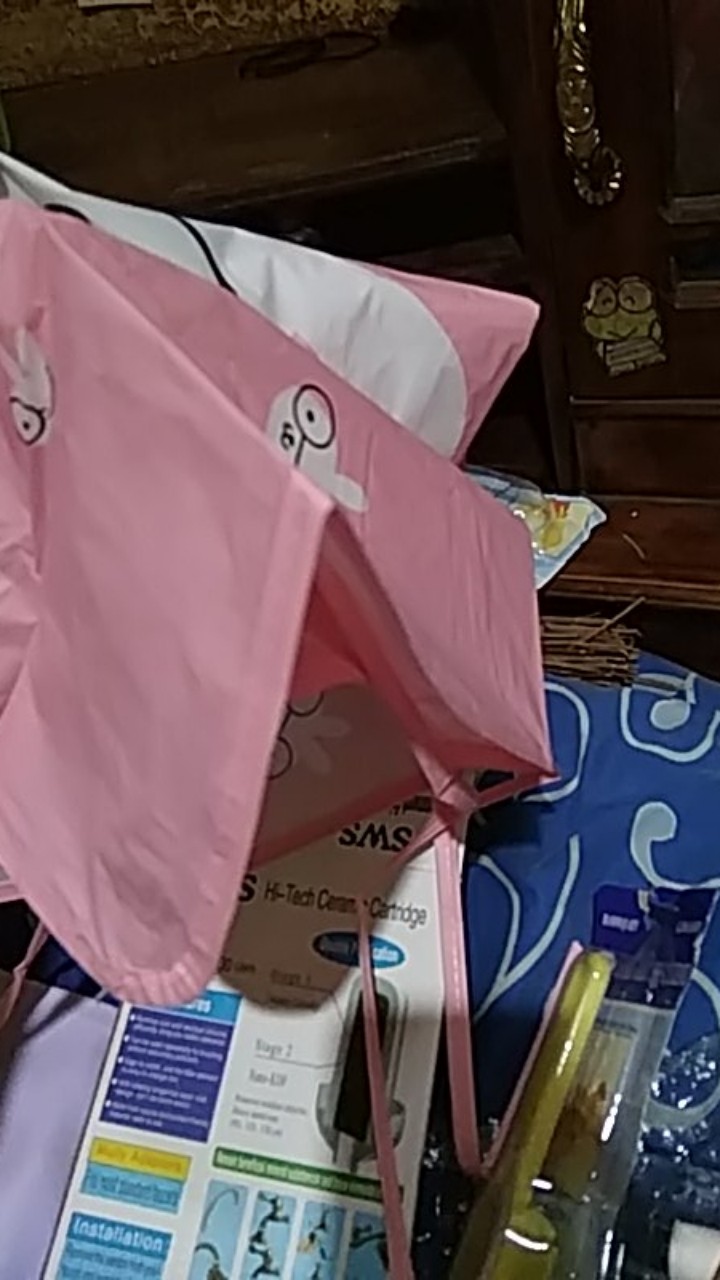 Okt Celemek Karakter Clemek Masak Waterproof Apron Plastik Pvc Anti Air