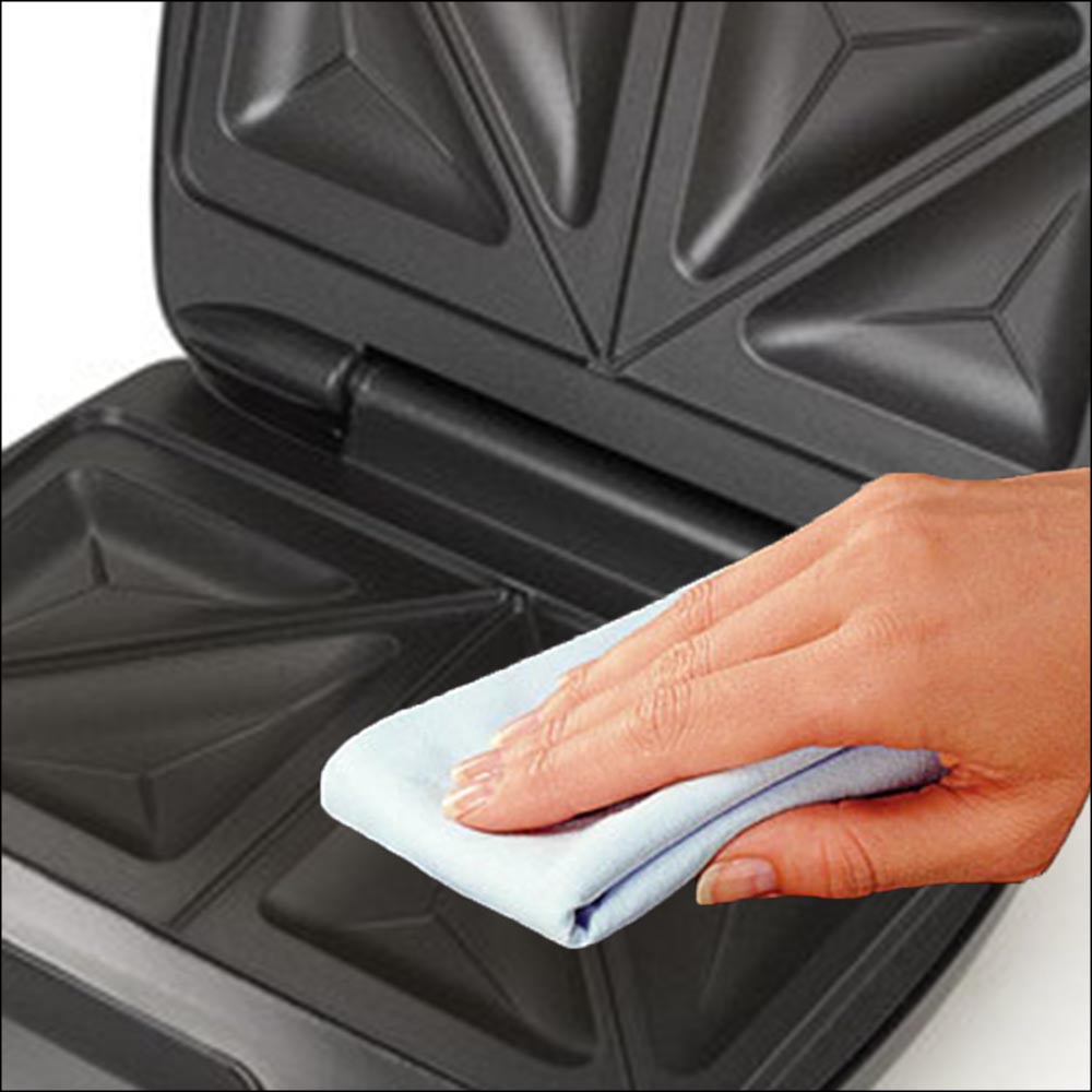 PHILIPS SANDWICH MAKER HD2393 / PEMANGANG ROTI HD 2393 WARNA PUTIH