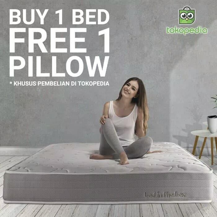 IH |  KASUR SPRING BED IN THE BOX 100 X 200  | Perlengkapan rumah