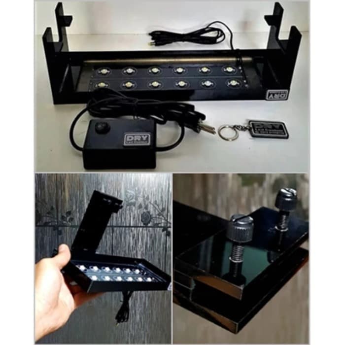 Lampu Aquascape 30cm DRY Led Custom CLASSIC 12W DIY HPL Aquarium 30 cm