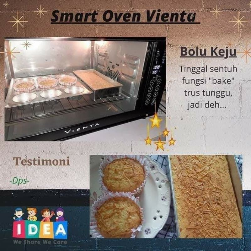 Smart Oven Vienta Tigaraksa Oven dan Microwave