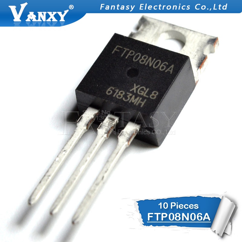 10pcs Ftp08N06A To-220 Ftp08N06 To220 08n06