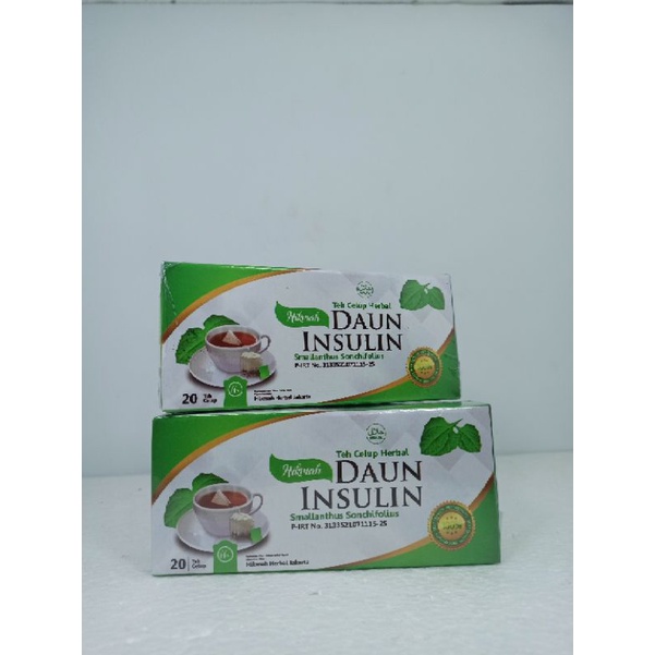 teh celup insulin Hikmah diabetes 100% Alami  Isi 20 pcs