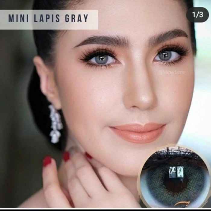 SOFTLENS MINI LAPIS GREY/GRAY/ABU DREAMCOLOR (NORMAL/MINUS) ORIGINAL