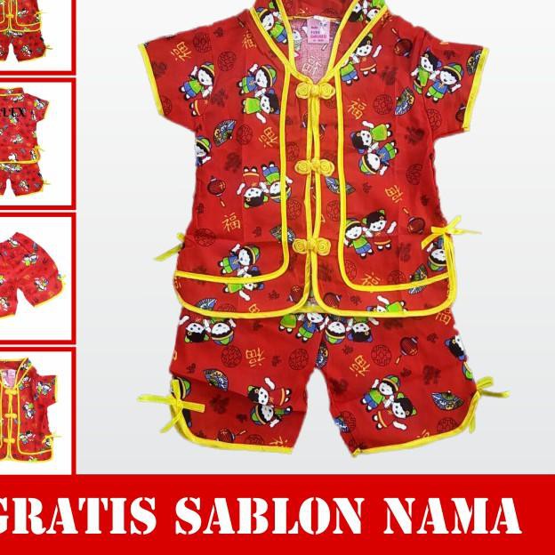 ✤ 2.2 ✤ [Awalmasdim] Baju Anak Cina Setelan Anak Tionghoa Baju Cina Murah 8 sampai 2 tahun ><