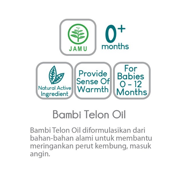 Bambi Baby Minyak Telon 60ml