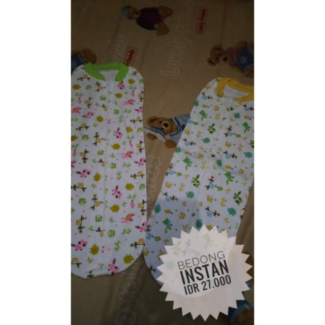Bedong instan - bedong bayi - bedong bayi instan - bedong murah