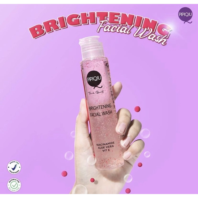 PIPIQIU Brightening Facial Wash + Niacinamide 100ml