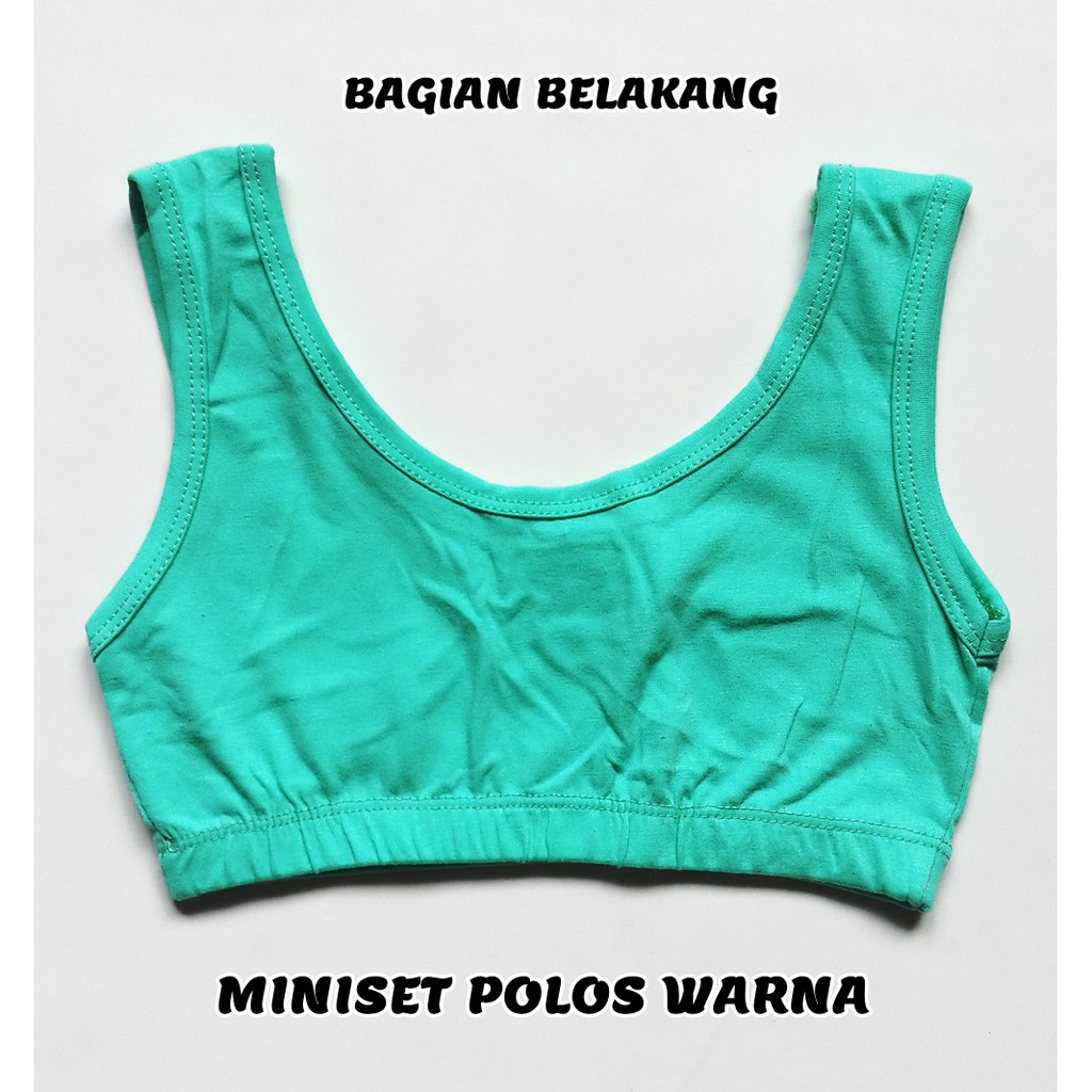 Miniset Polos TIANA Tali Besar Anak ABG