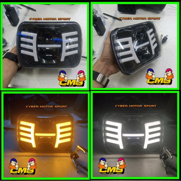 Daymaker headlamp katana jimny carry . Led headlamp kotak. lampu