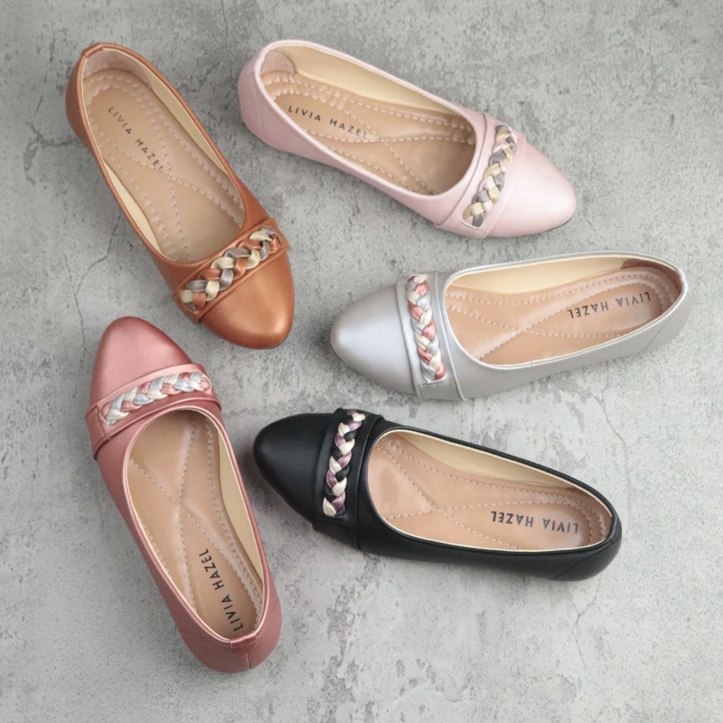 Flatshoes Anak Perempuan Model Kepang BR04