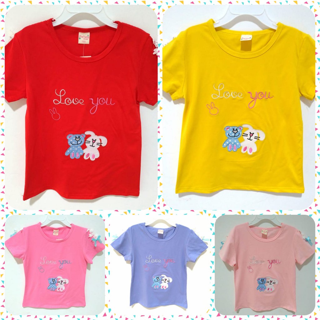 Blus Anak Perempuan Import 4 tahun - 12 tahun