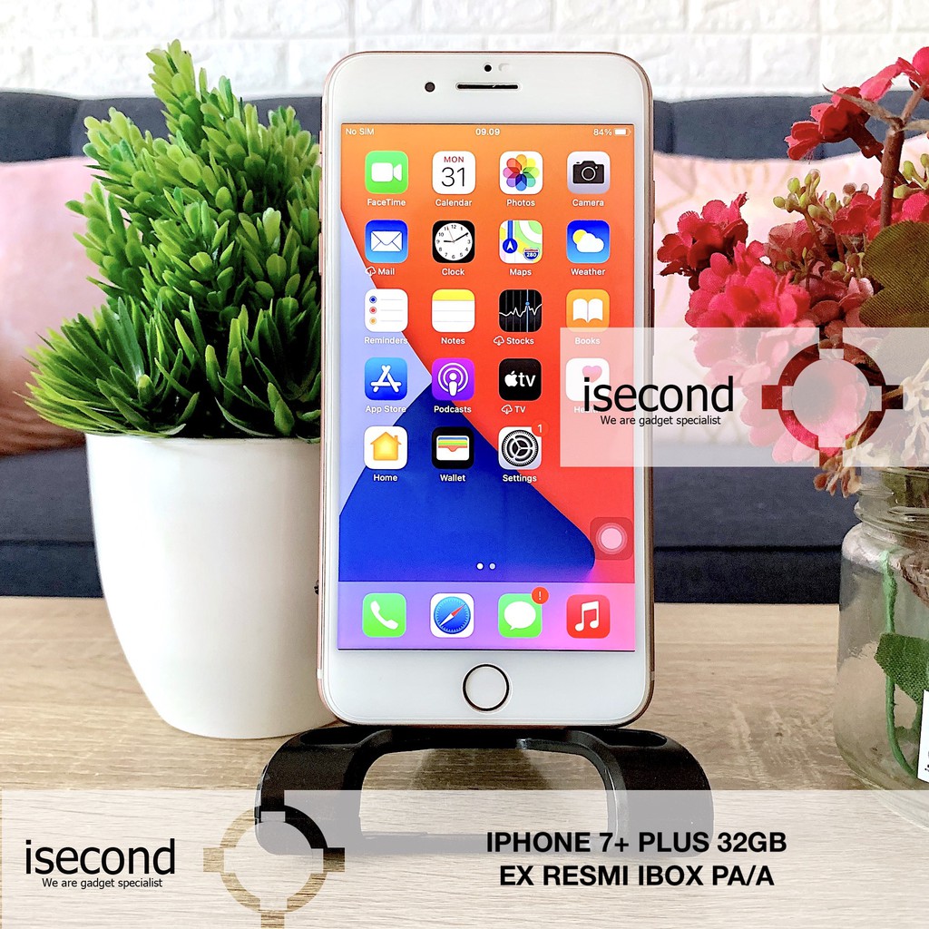Iphone 7+ Plus 32GB Second Mulus Ex Garansi Resmi Ibox