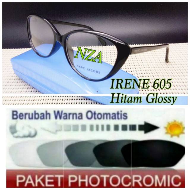 Frame Kacamata Wanita Terbaru, Kaca mata Cat Eye, Kacamata PHOTOCROMIC, Kaca mata Minus dan Plus