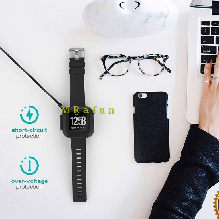 Cas Kabel USB Charging Data Dock Cable for Fitbit versa Jam Tangan