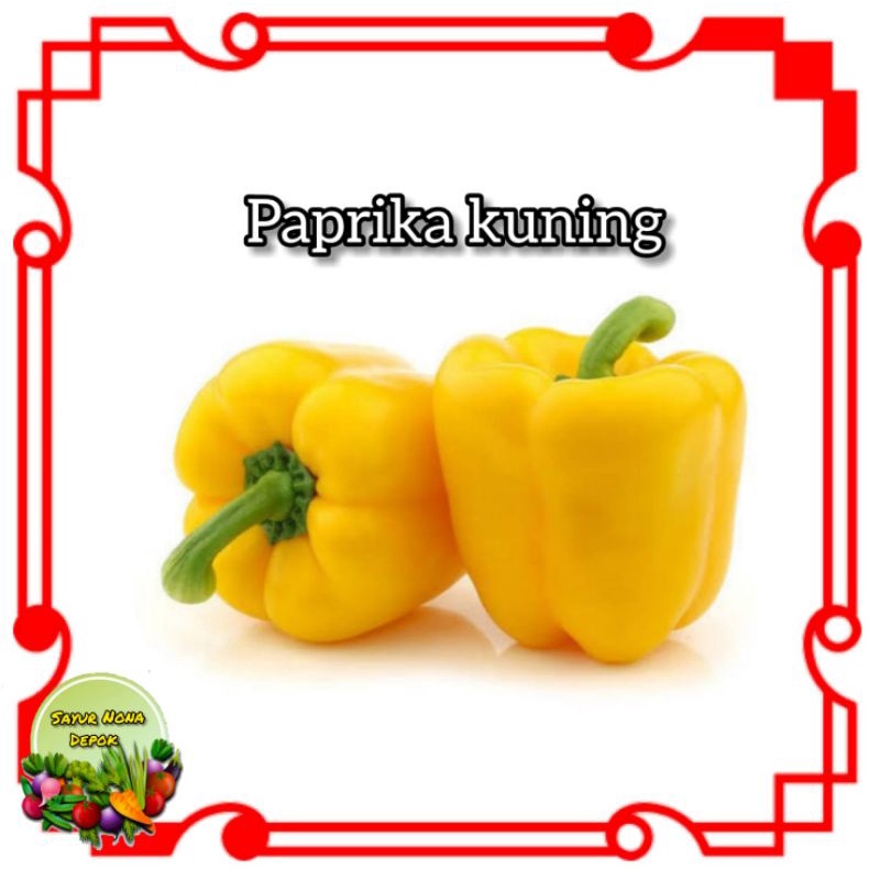

paprika kuning fresh