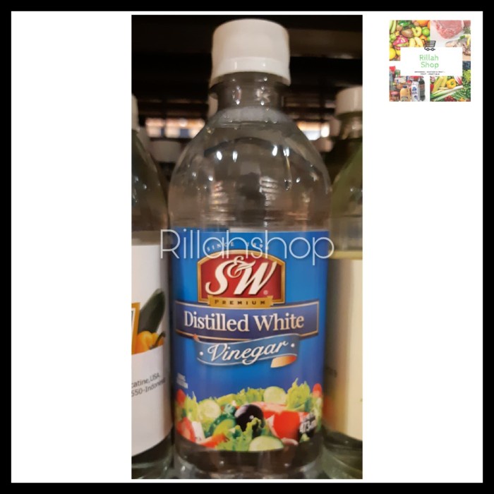 

S&W DISTILLED WHITE VINEGAR 160Z/ CUKA PUTIH 423 GRAM