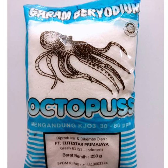 Garam Octopuss 250gram - Garam Beryodium Octopuss