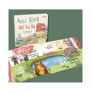 BUKU ANAK 4D Aku Bisa Alif Ba Ta KANAK AJ-ANK