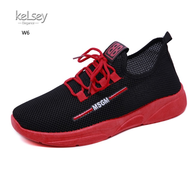 SEPATU FASHION W6  SNEAKER PRIA