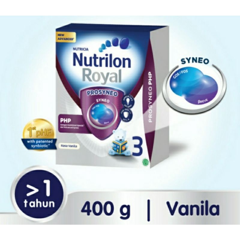 Nutrilon Royal 3 Prosyneo PHP Vanila 400gr Box