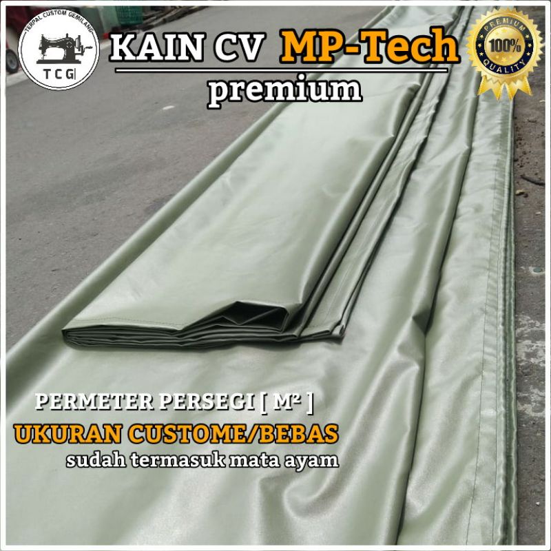 Terpal kain Cv Tentara Permeter segi