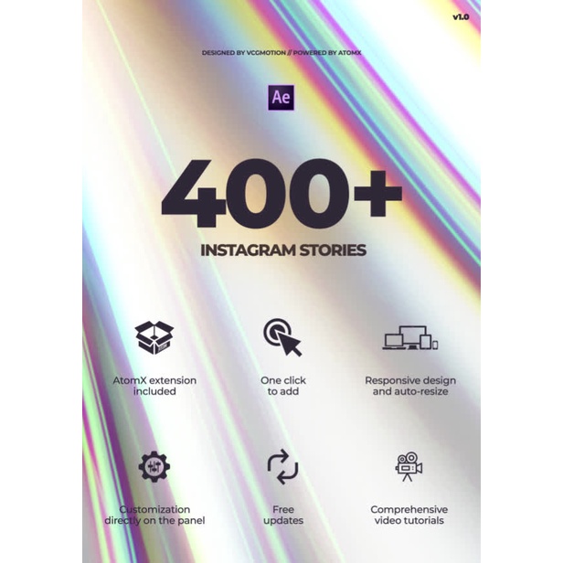 AtomX Instagram Stories - After Effect Extension