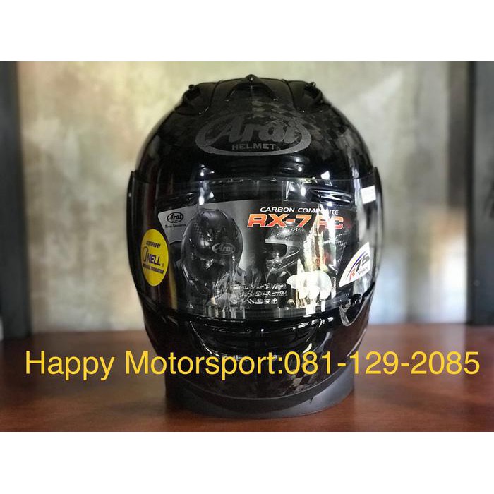 2ND MULUS 99% HELM ARAI FULLFACE CARBON RX-7 RC SIZE L ORIGINAL JAPAN