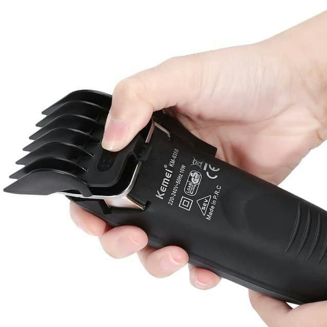 Alat Cukur Rambut Kemei KM-1027 Electric Hair Clipper