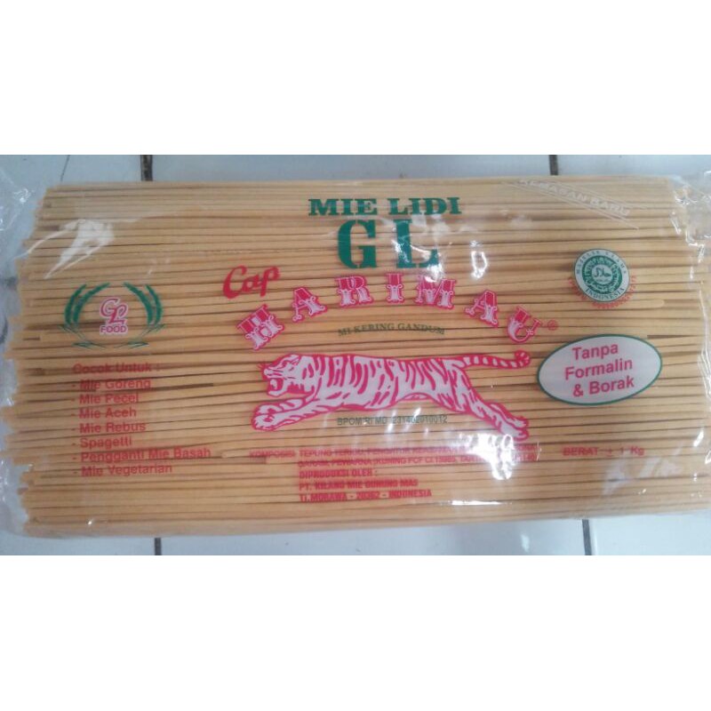 

ADY78 Mie Lidi GL Cap Harimau/Mie Gomak