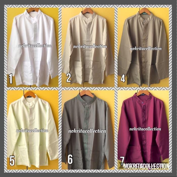  BAJU KOKO WADIMOR  LENGAN PANJANG ORIGINAL KODE 874 