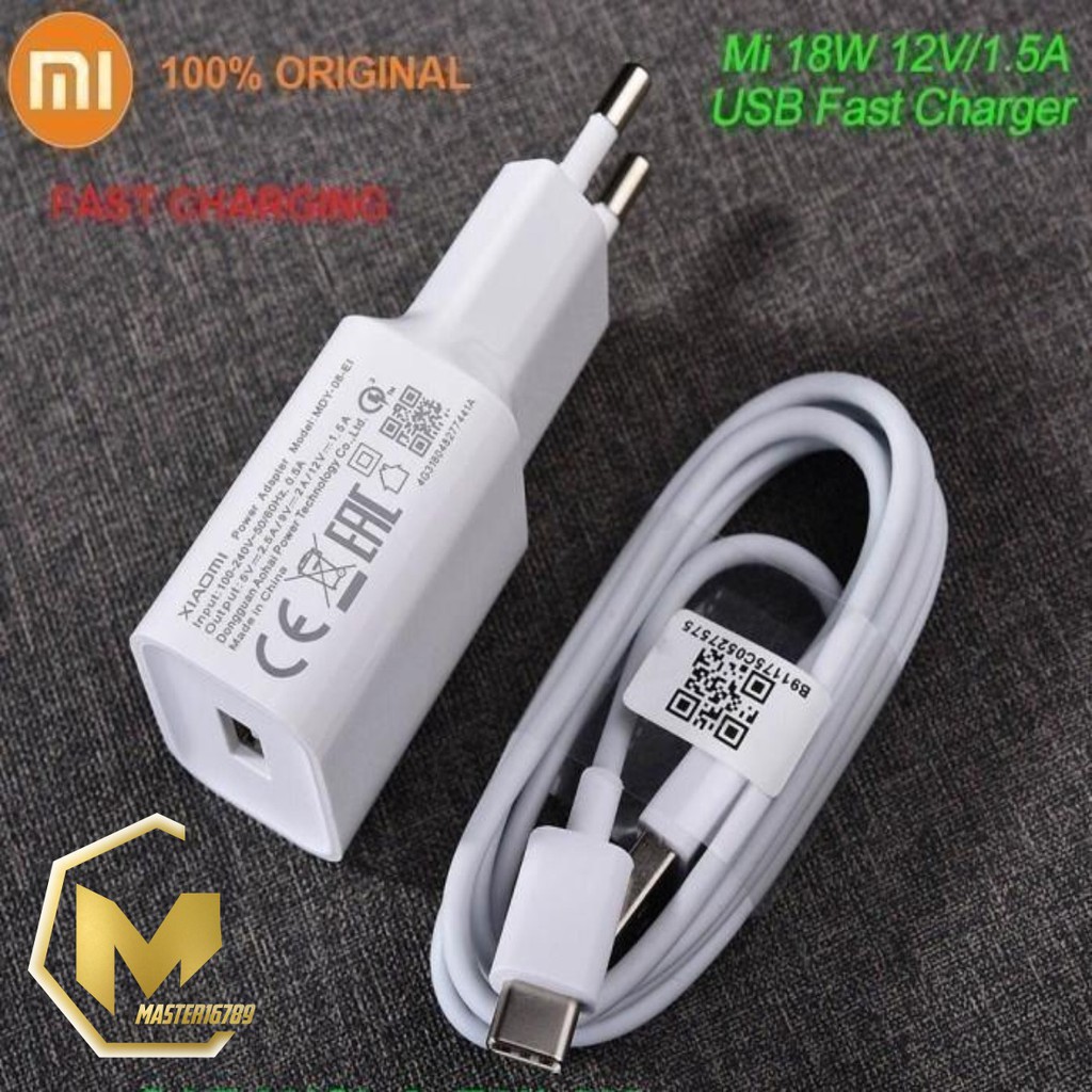 BM067 Charger Cashan xiaomi mi9 mi9t Mi9se 18wat original 100% 3A Fast tipe c MA168