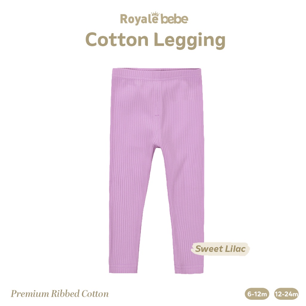 Royale Bebe Cotton Legging Buka Kaki Legging Bayi