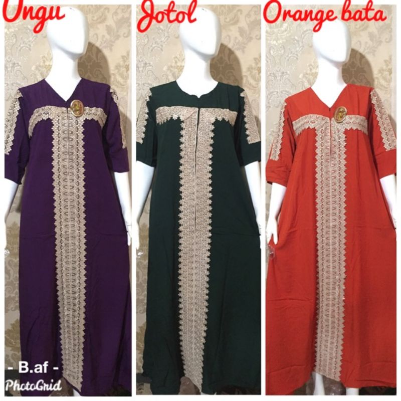 DASTER ARAB QUENA| RAYON SUPER GRADE A | RESLETING DEPAN BUSUI | RENDA MILO ORI | DASTER KEKINIAN-1